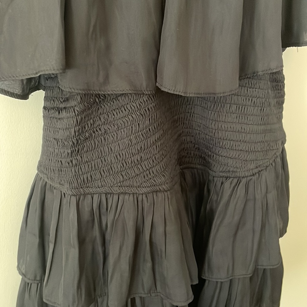 Black skort romper - Picture 2 of 7